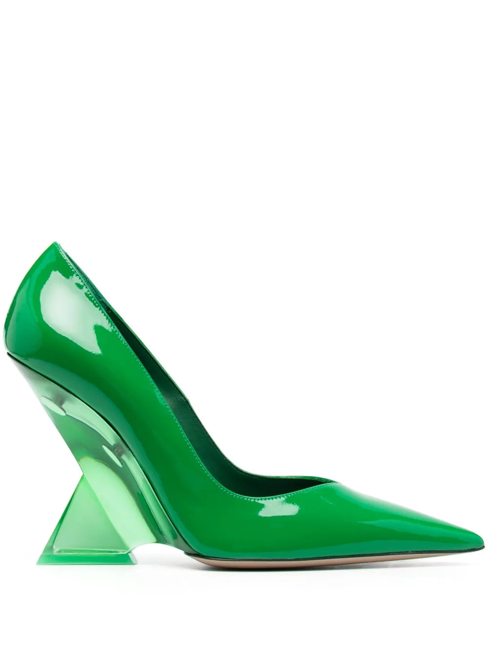 Cheope 95mm patent pumps | Farfetch Global