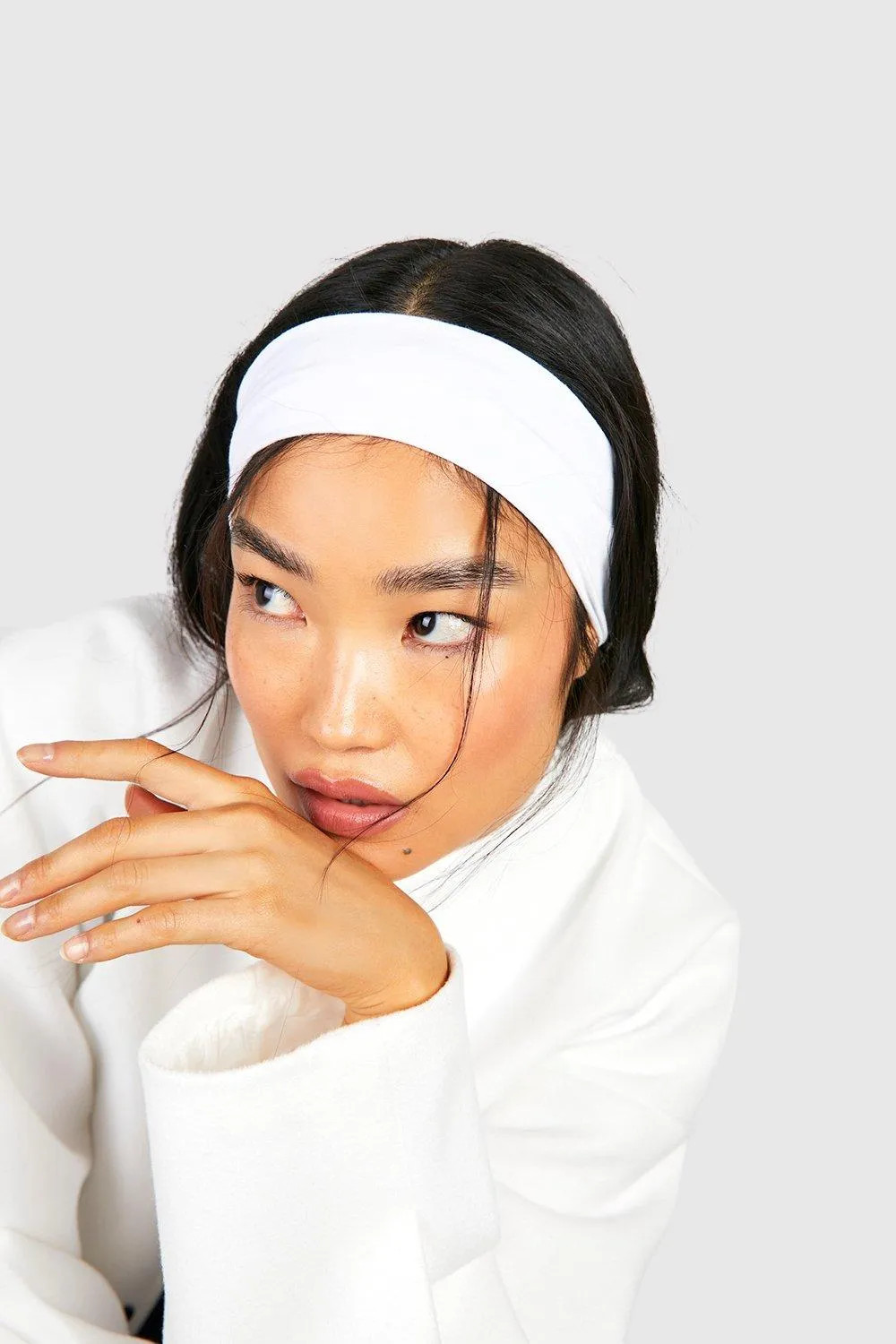 2 Pack Jersey Headbands | boohoo (US & Canada)