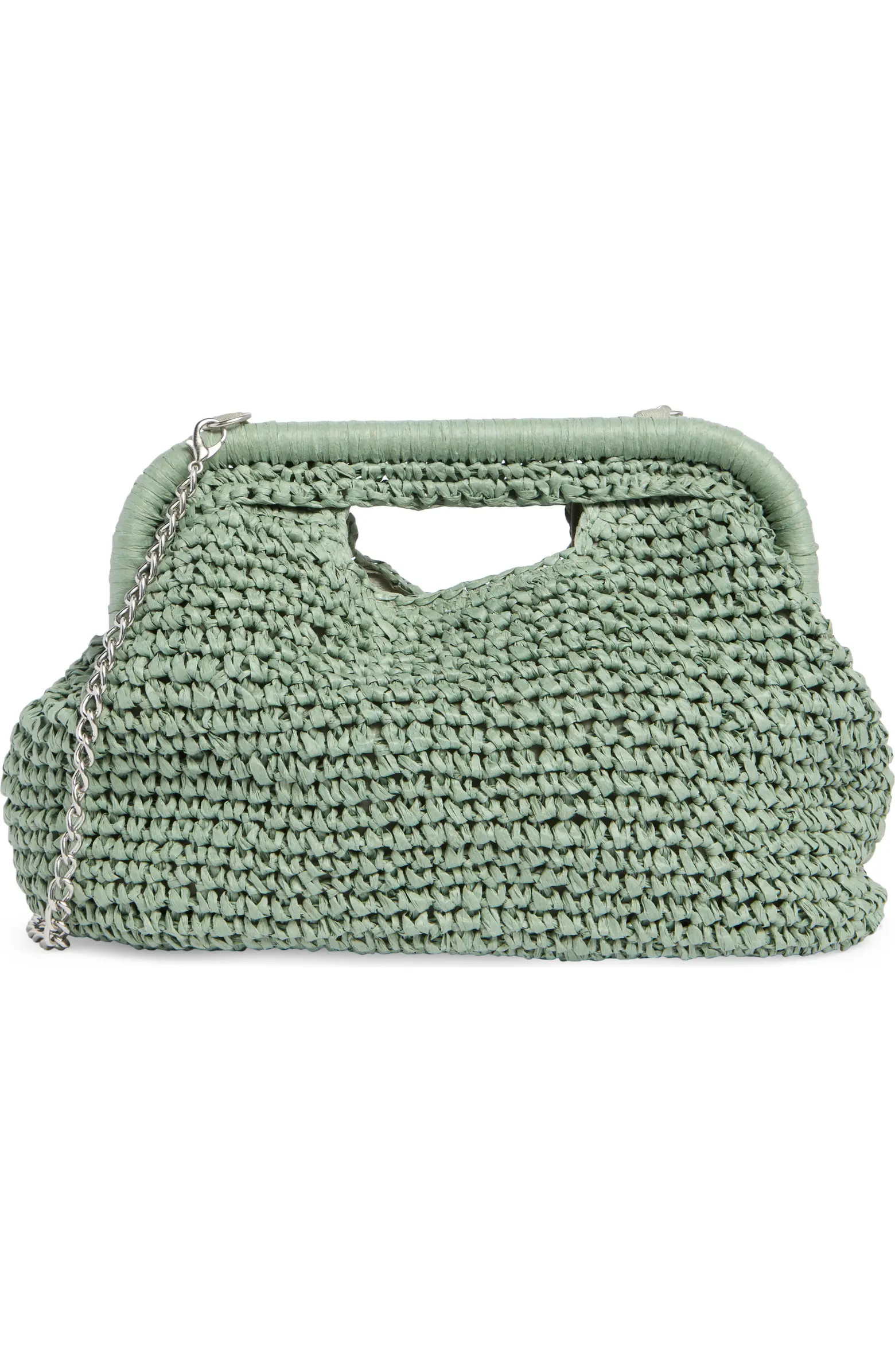 Collection XIIX Straw Frame Clutch with Handle | Nordstromrack | Nordstrom Rack