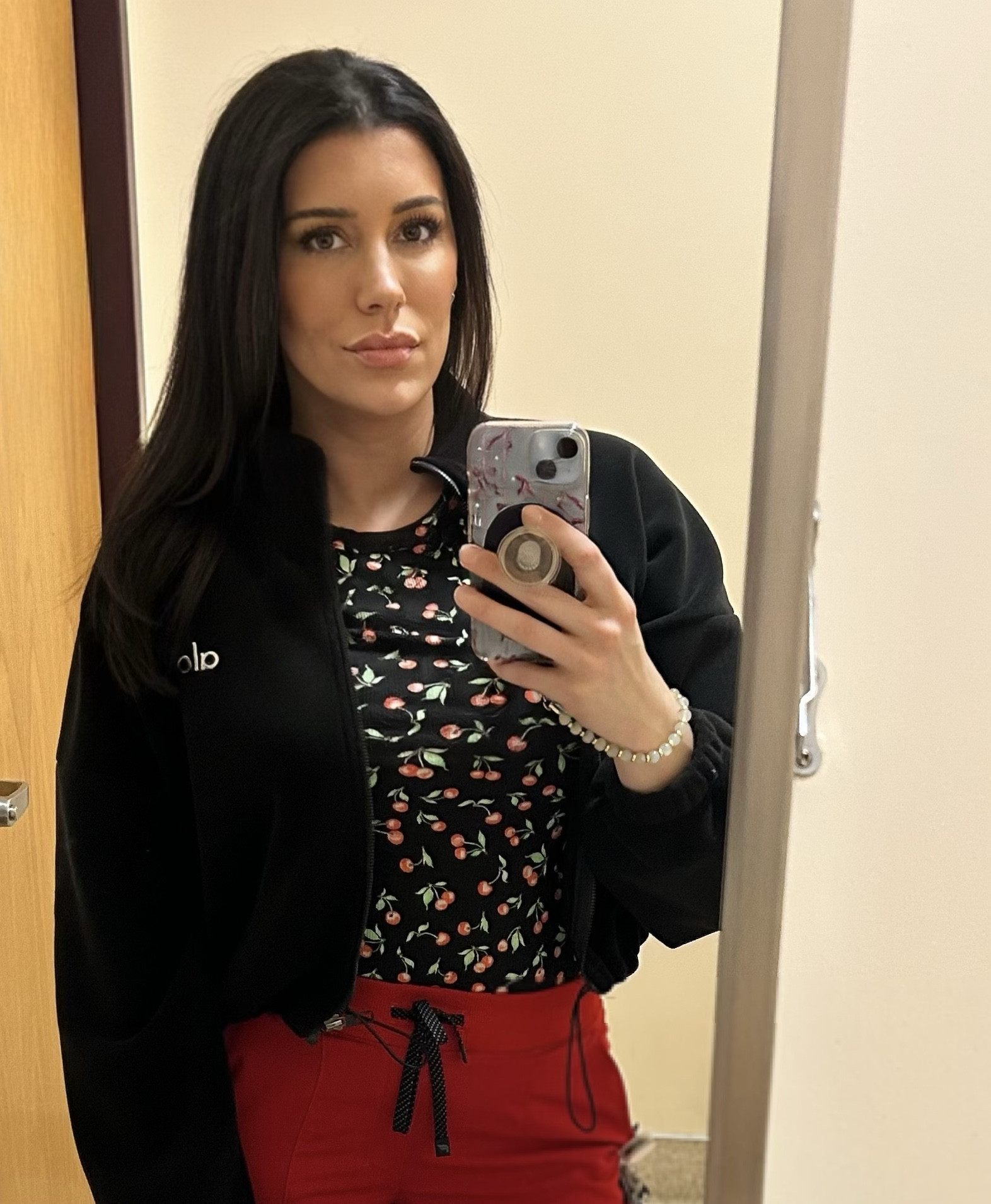 Cherry-picking my favorite scrub combo! 🍒

Mixing prints and bold colors for a little Valentine’s Day spirit in the workplace. This cherry top paired with these vibrant red joggers is the perfect way to feel festive while staying comfortable during a long shift.

#LTKworkwear #scrubstyle #valentinesdayoutfit #scrubsoftheday #healthcareworkers 

#LTKValentine #LTKWorkwear #LTKdayinmylife