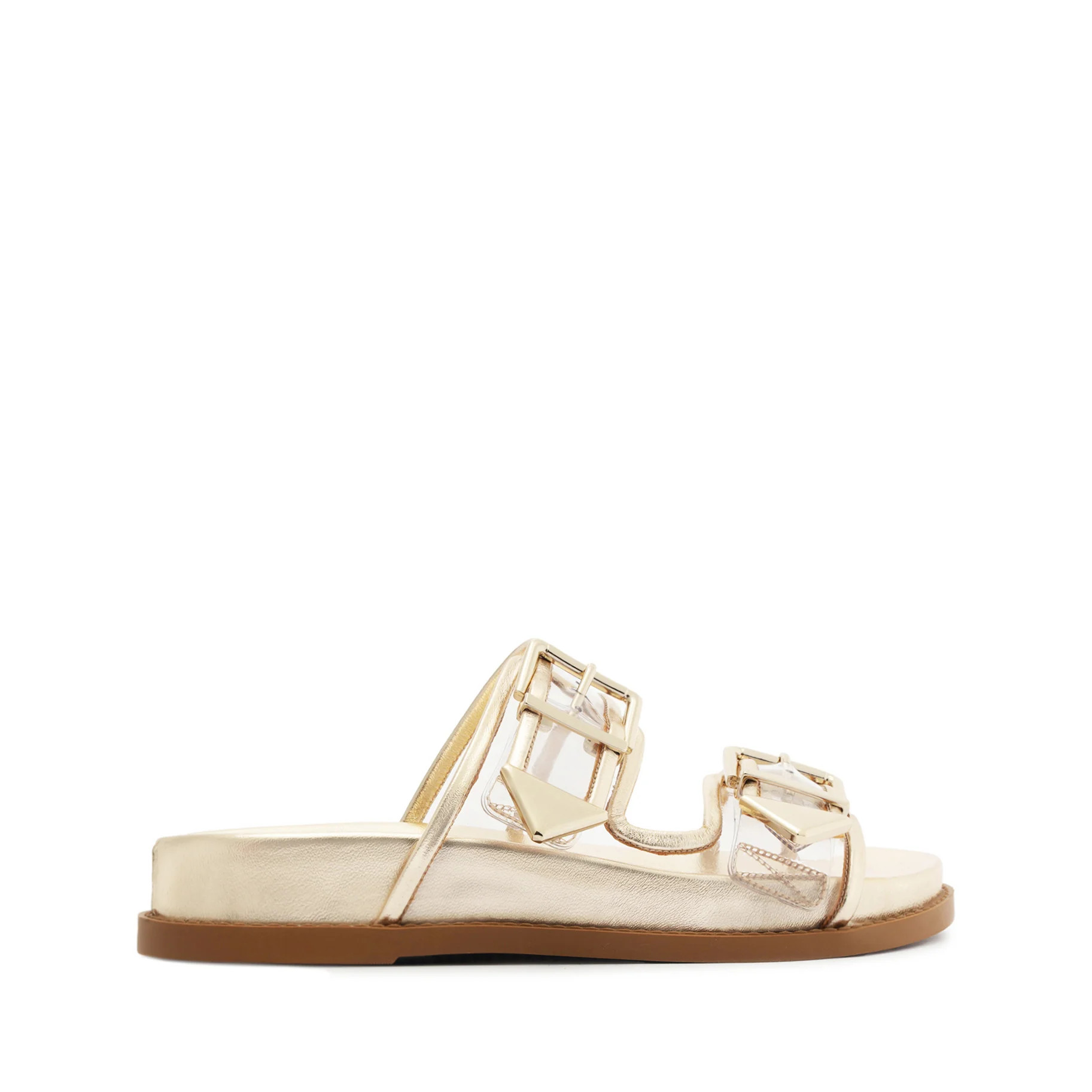Naomi Sporty Vinyl & Metallic Sandal | Schutz (US)