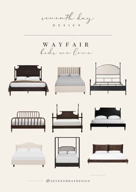 Beds from Wayfair we love! 🛏️

#LTKstyletip #LTKhome #LTKSpringSale