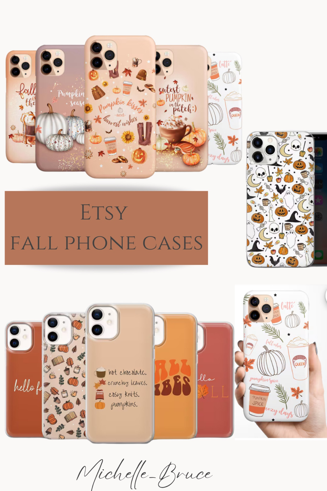 These fall phone cases on Etsy! All so cute! And a great price!
#ltkfall #ltkseasonal