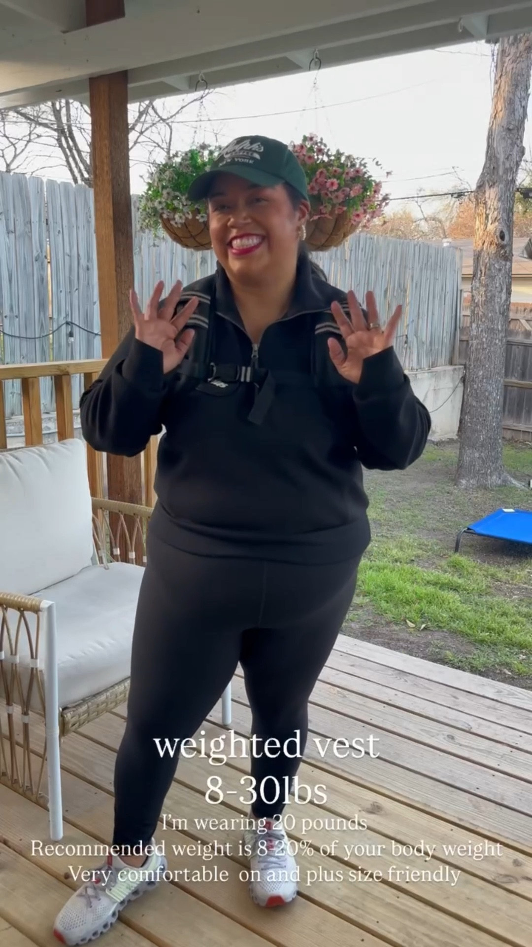 🚶🏾‍♀️BENEFITS TO WALKING WITH A WEIGHTED VEST🚶🏾‍♀️I’ve been walking with a weighted vest for the past month and these are some of the improvements I’ve seen⬇️

1️⃣Better Posture- The weight of the vest forces you to walk more upright and in a neutral spine position, giving you much better posture. I tend to hunch my shoulders forward, and so this has been really help correct my posture. 

2️⃣Increased Calorie Burn- I burn more calories while walking with a weighted vest, which has in turn helped accelerate my weight loss. I wear a 20 pound vest, but I’m thinking about increasing it to 30 pounds next month. (The recommendation is 5-20% of your body weight)

3️⃣Increased Core Strength- My core is getting so much stronger now that I’m wearing my weighted vest. Since it works to stabilize my body naturally while wearing the vest walking, I notice when I’m completing other tasks where my core would need to activate it just does. From lifting items like laundry baskets, walking up stairs, carrying groceries inside the house, my body just feels like its moving around easier than before. 

🚶🏾‍♀️I’m wearing a vest thats available in 8-30 pounds, and I’m wearing the 20 pound vest. 

Weight loss, cardio health, fitness, weighted vest, health journey, smiles and pearls

#LTKfitnessgoals #LTKMidsize #LTKActive