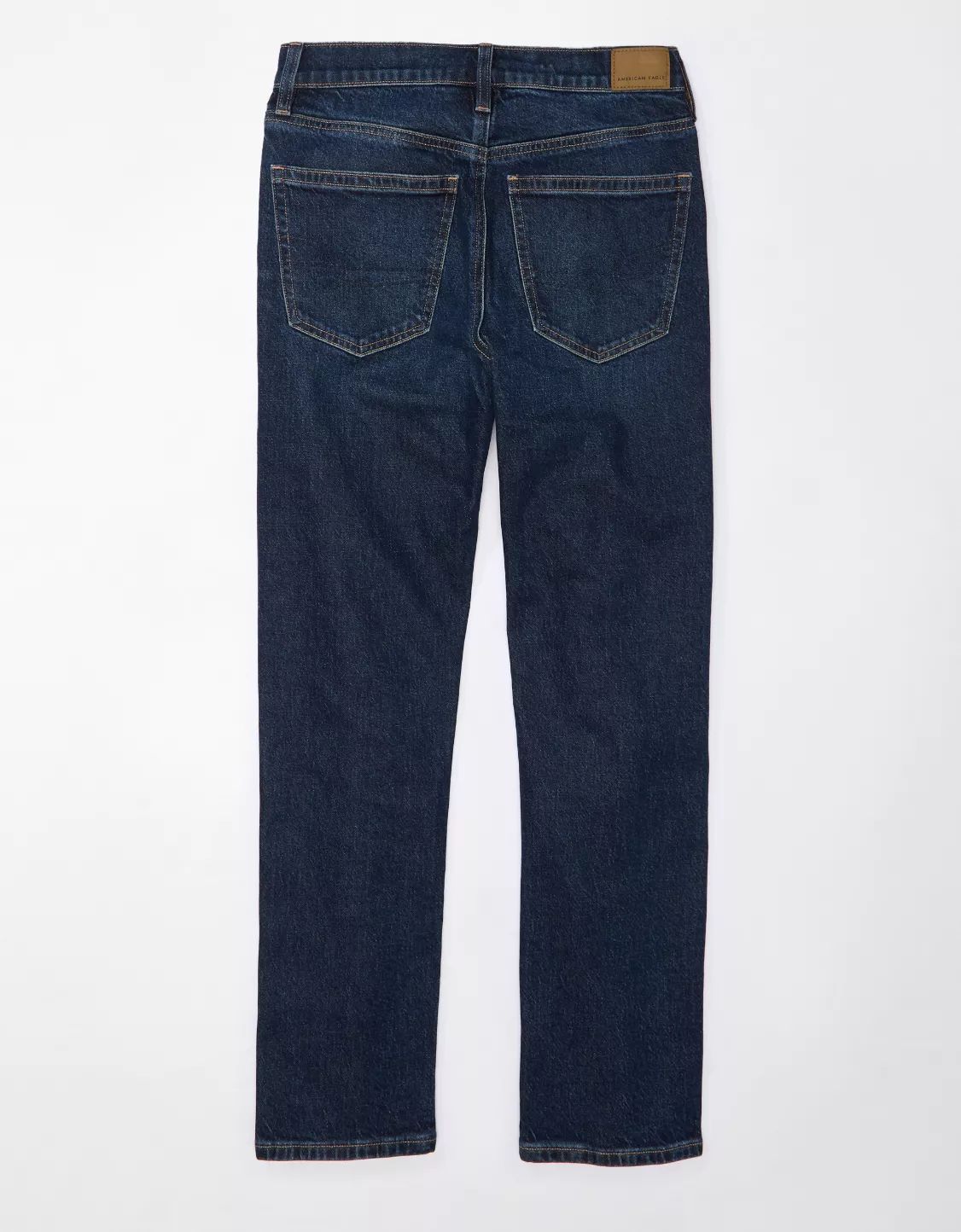 AE Stretch Super High-Waisted Ankle Straight Jean | American Eagle Outfitters (US & CA)