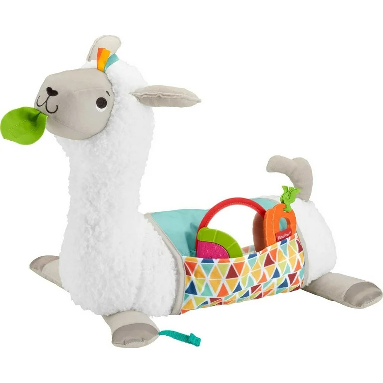 Fisher-Price Grow-with-Me Tummy Time Llama | Walmart (US)