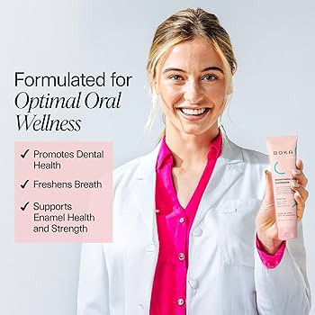 Boka Fluoride Free Toothpaste Nano Hydroxyapatite, Helps Remineralize, Appropriate for Sensitive ... | Amazon (US)