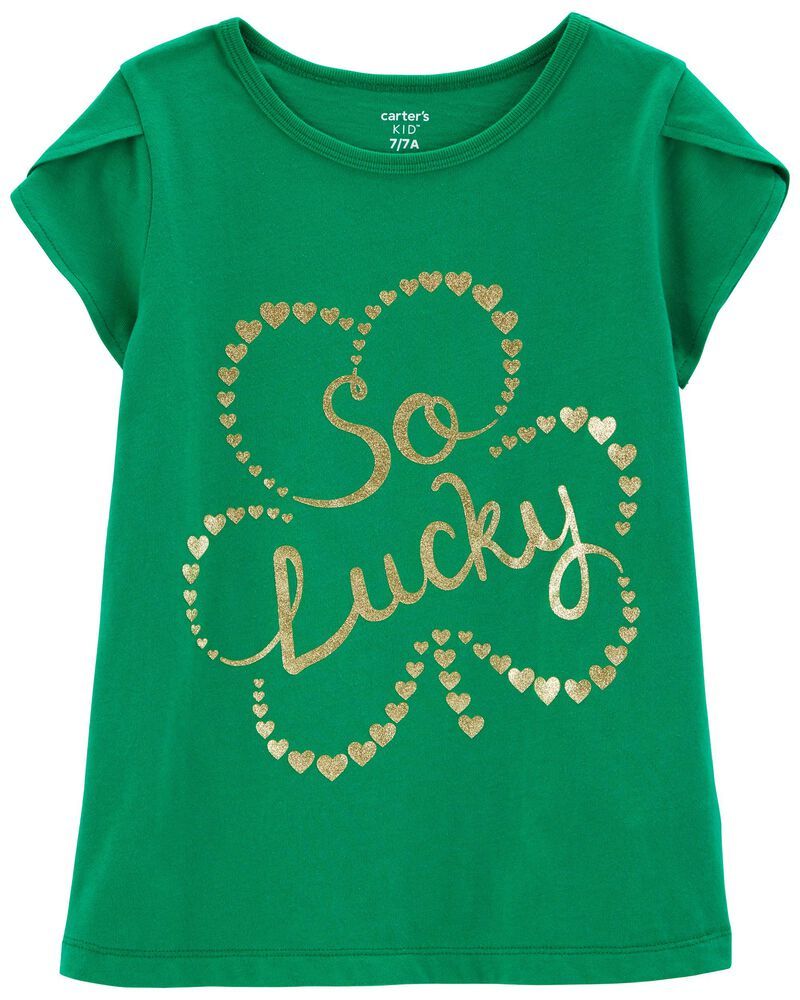 St. Patrick's Day Lucky Jersey Tee | Carter's