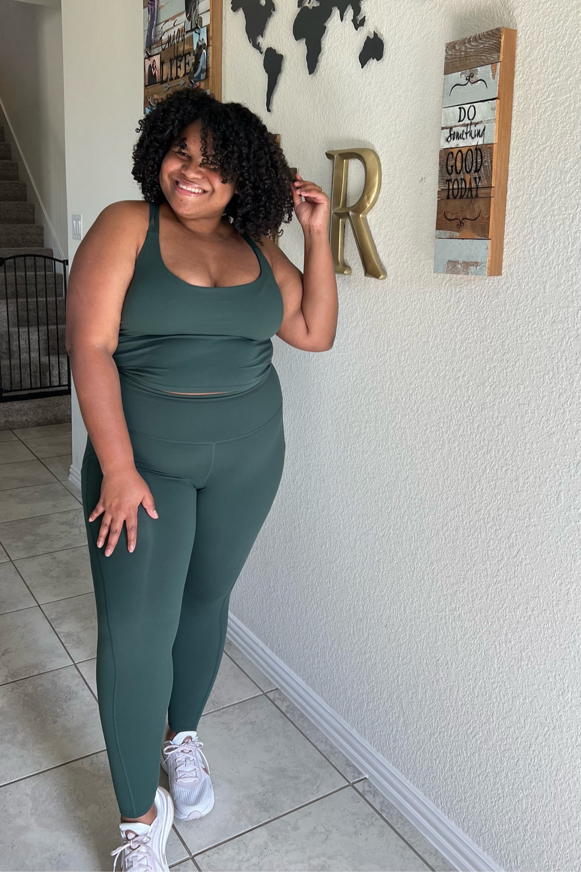 Wearing a XXL/1X 

#LTKPlusSize #LTKFitness #LTKActive