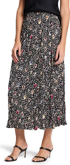 NIC+ZOE Dot Print A-Line Skirt | Nordstrom | Nordstrom