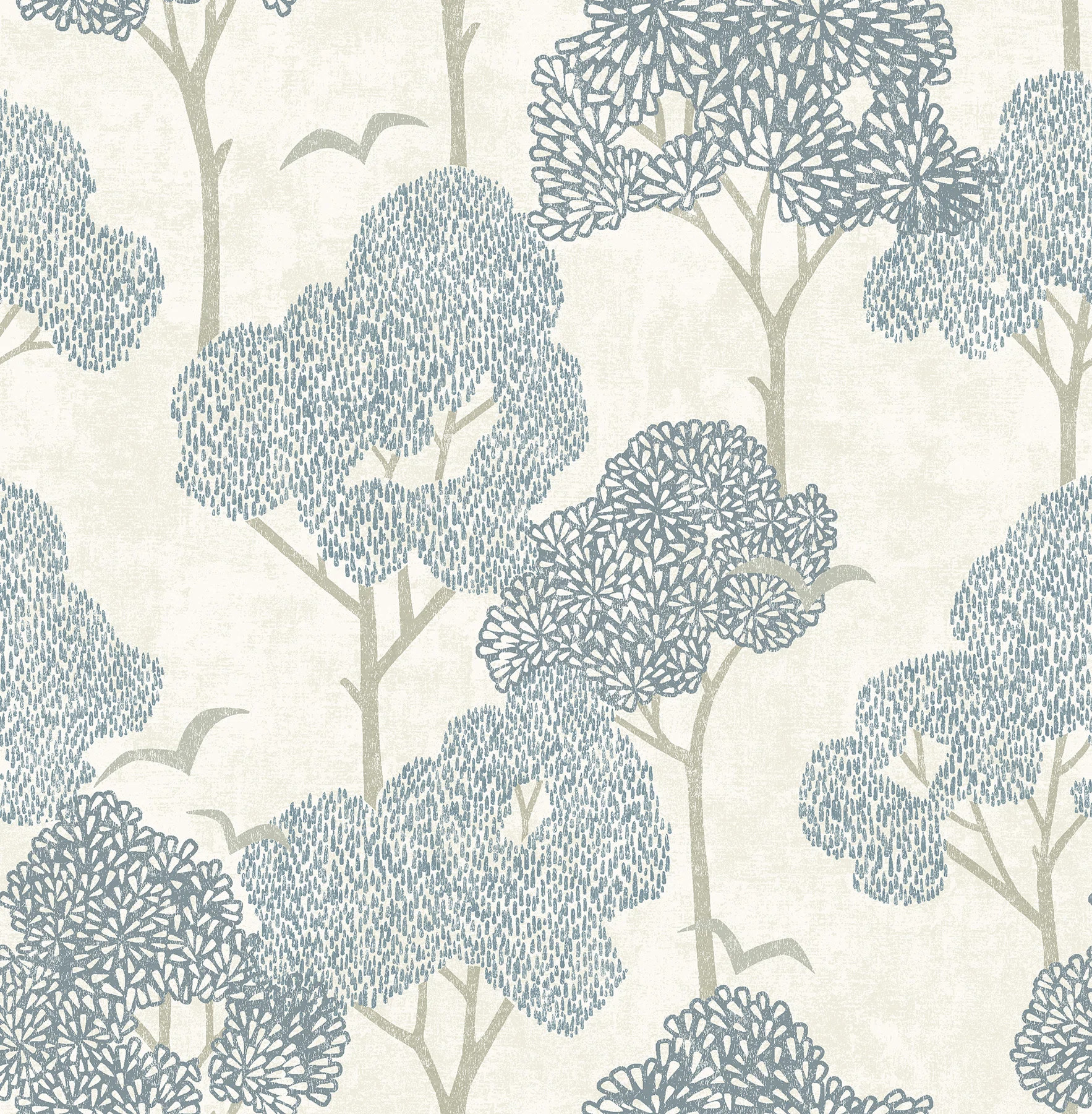 Millie Blue Peel and Stick Wallpaper | Wayfair North America