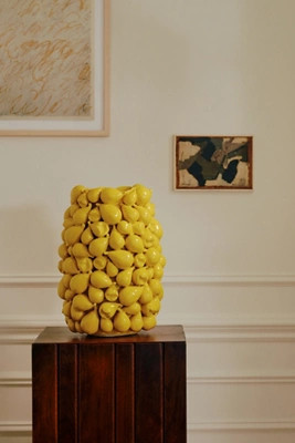 Stoneware Fig Vase | Anthropologie (US)