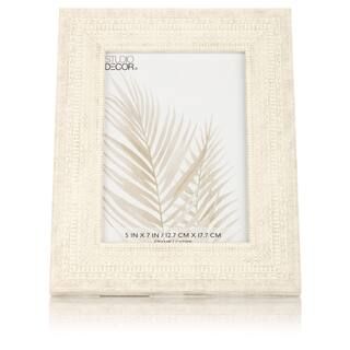 White Woven Embossed 5" x 7" Picture Frame by Studio Décor® | Michaels Stores
