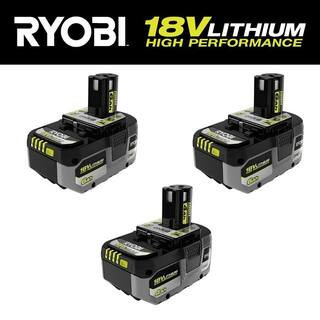 ONE+ HP 18V HIGH PERFORMANCE Lithium-Ion 6.0 Ah Battery (2-Pack) w/ ONE+ 18V 4.0 Ah Lithium-Ion HIGH PERFORMANCE Battery | The Home Depot