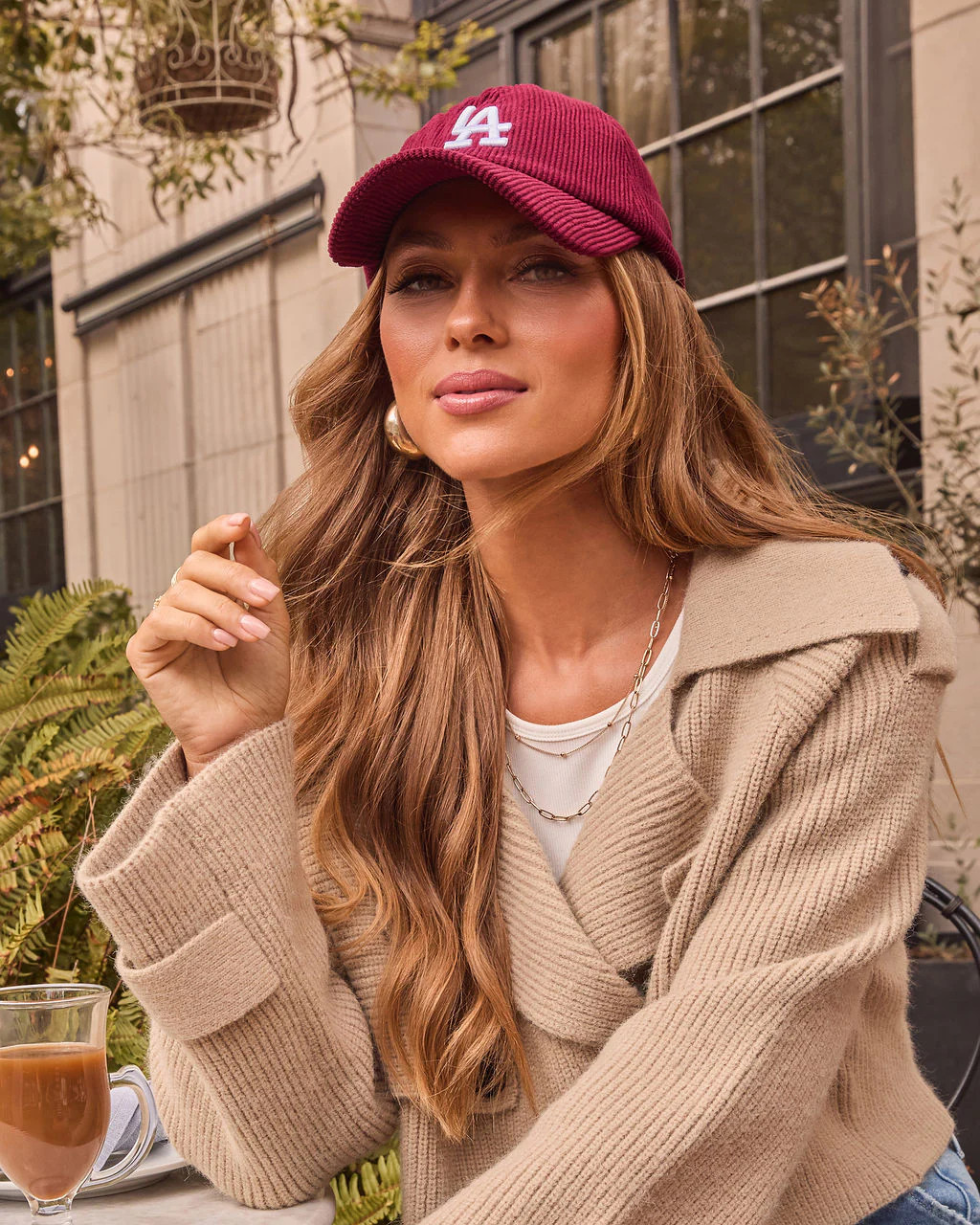 LA Babe Corduroy Baseball Cap | VICI