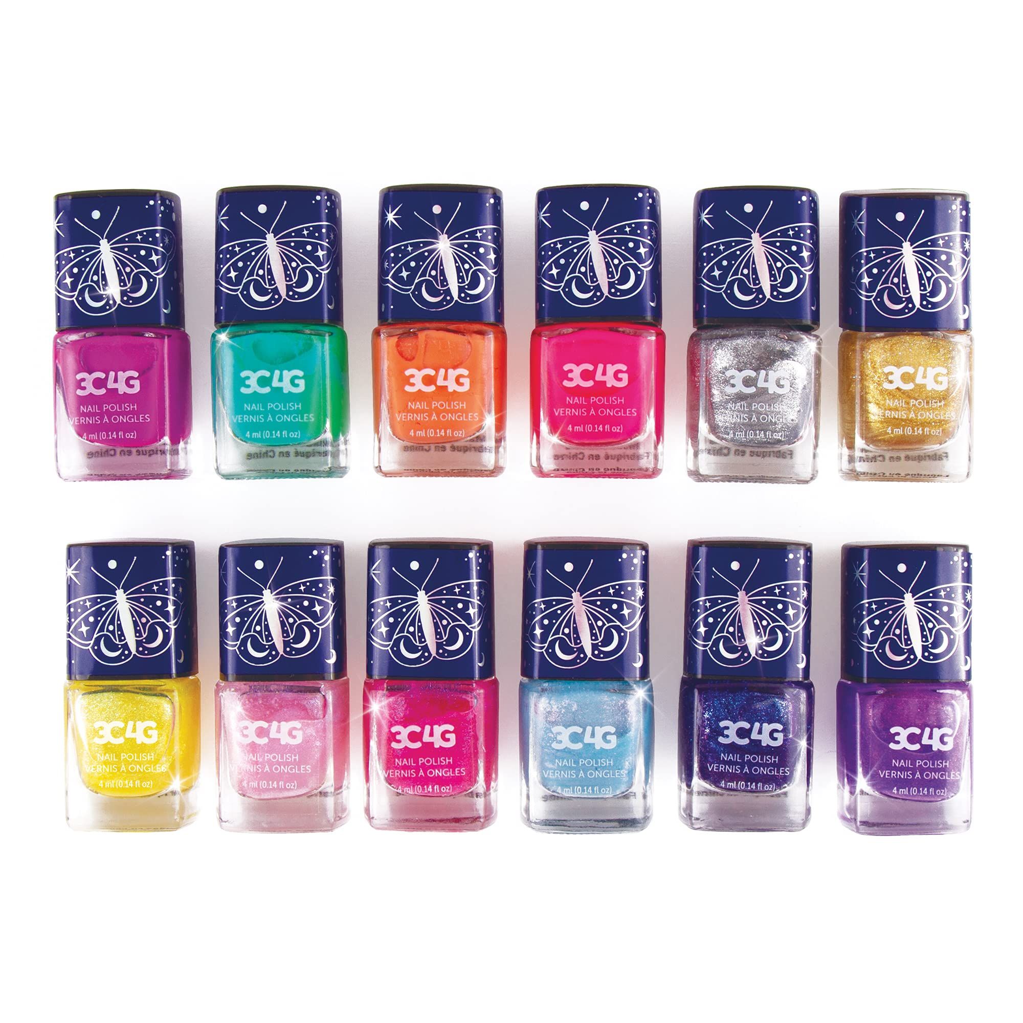 Three Cheers for Girls - Celestial 12-Pack Nail Polish Tower - Nail Polish Set for Girls and Teen... | Amazon (US)