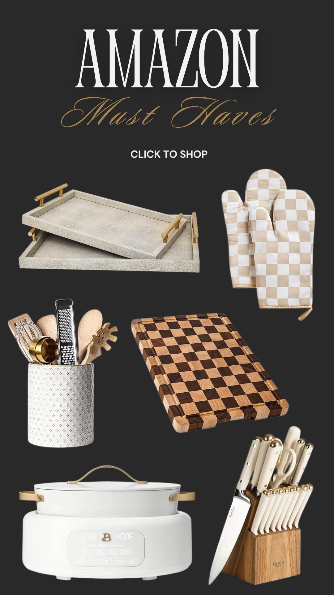 Amazon must haves 🍽️
Hosting essentials that make entertaining feel easy and elevated ✨
#hostingessentials #kitchenfinds #amazonkitchen #homeentertaining #ltkhome #tablescapeinspo #amazonmusthaves

#LTKHome