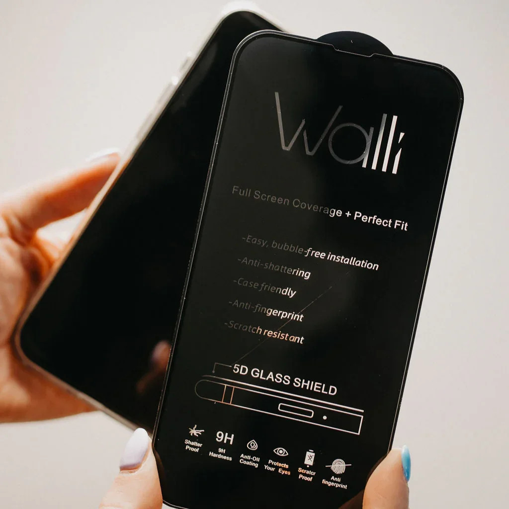 Walli Tempered Glass Screen Protector | Walli Cases