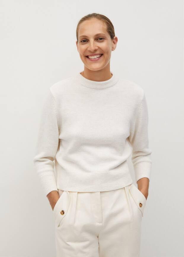 Back vent sweater | MANGO (US)