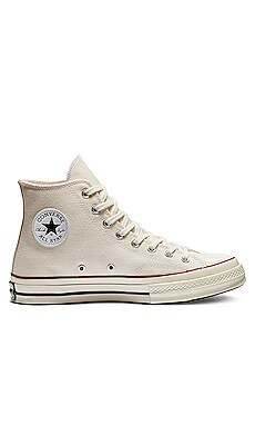 Converse Chuck 70 Hi in Parchment, Garnet & Egret from Revolve.com | Revolve Clothing (Global)