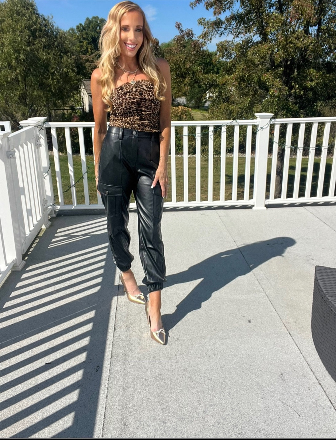 Faux leather pants ❤️❤️

#LTKStyleTip #LTKOver40 #LTKFindsUnder50