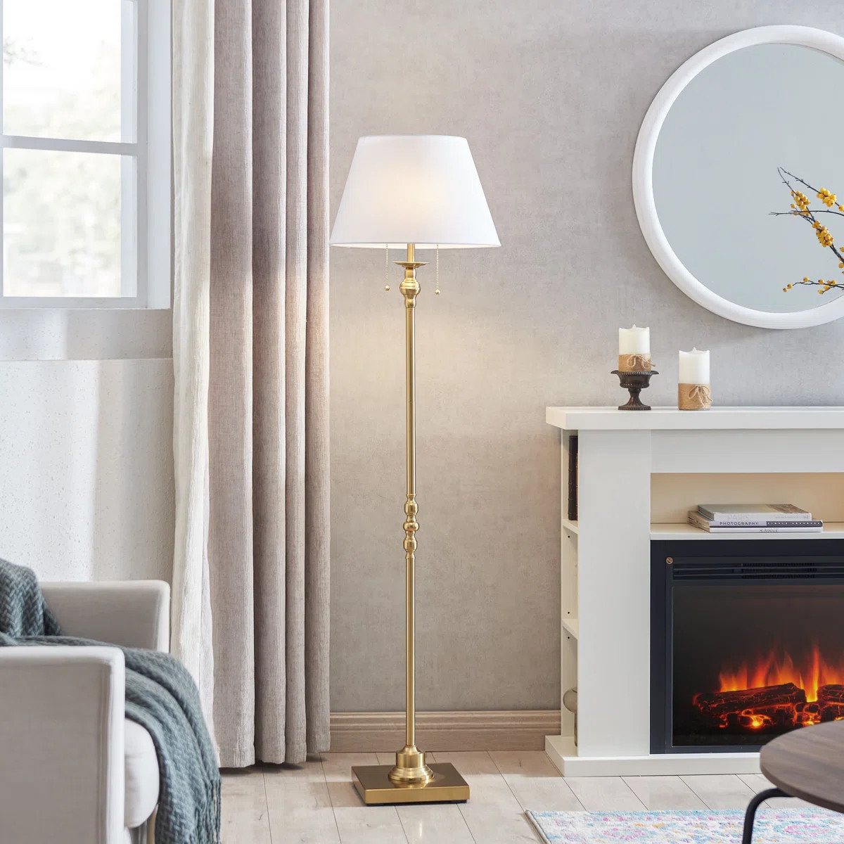 Amiyra 61" Floor Lamp | Wayfair North America