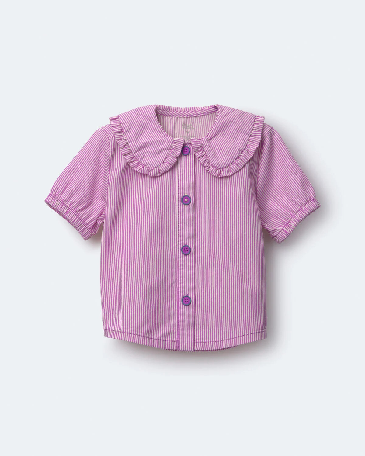Toddler Girl Peter Pan Collar Top in Stripes - Pink - Otter Avenue | Carter's | Carter's Inc