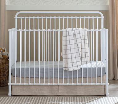 Million Dollar Baby Winston 4-in-1 Metal Convertible Crib | Pottery Barn Kids