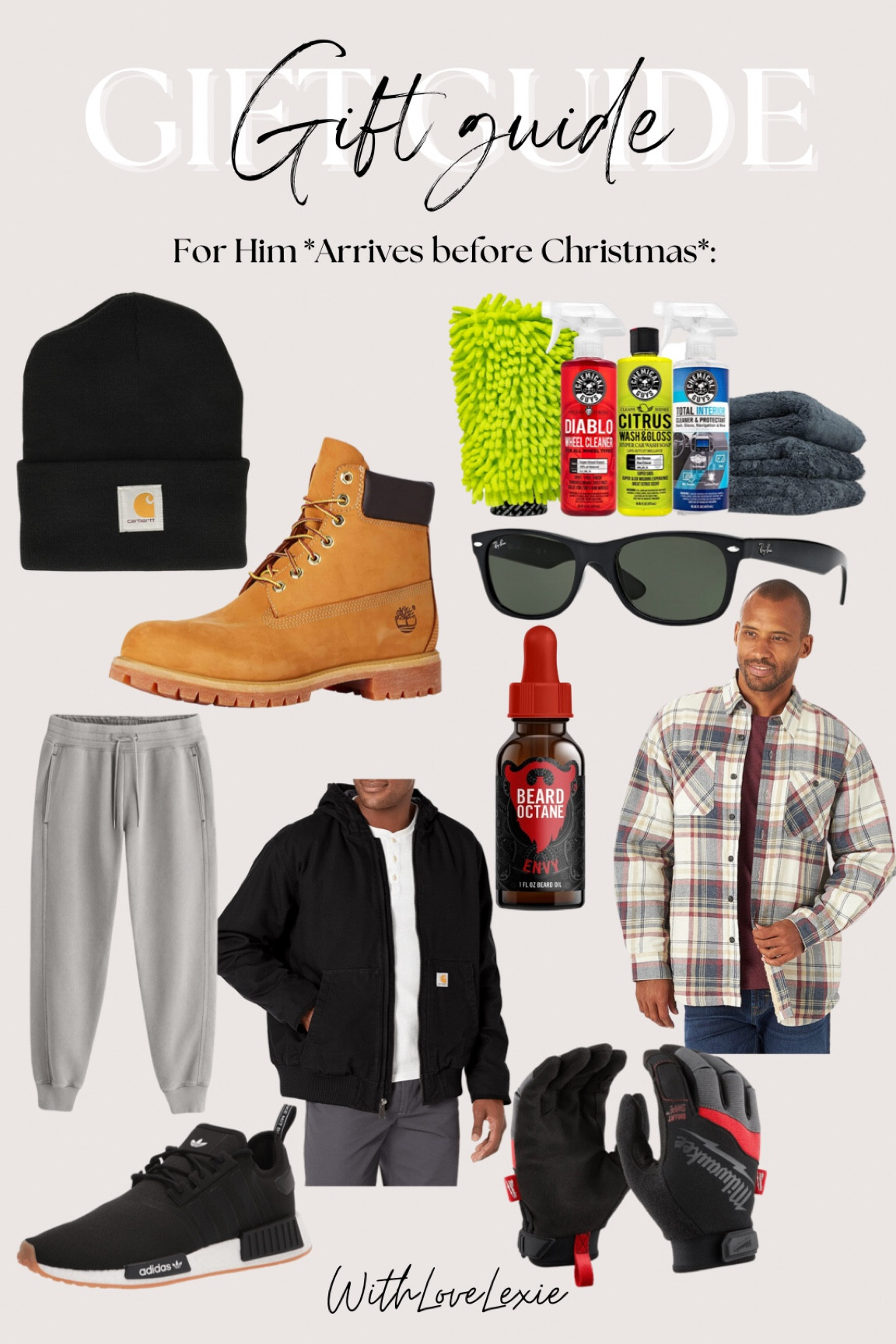 A realistic Mens gift guide based all of my husband every day favorite things! All of these items should come before Christmas as well depending on some sizes etc 

#LTKmens #LTKGiftGuide #LTKunder50