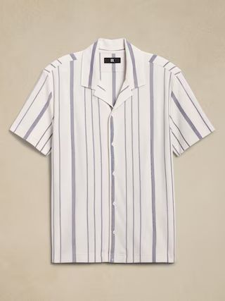 Luxury-Touch Pique Resort Shirt | Banana Republic (US)