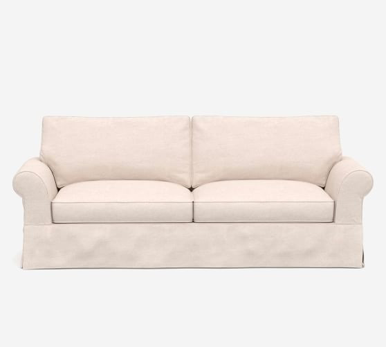 PB Comfort Roll Arm Slipcovered Sofa | Pottery Barn (US)