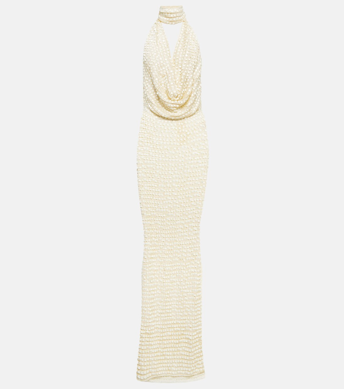 Sequined halterneck maxi dress | Mytheresa (US/CA)