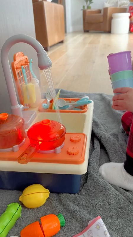 Highly entertaining kitchen toy 🚰

•Amazon finds, sink toy, toddler toy, toddler boy, kids toy, water toy, kids gift, toddler gift, kitchen accessories, play food, imaginary play 

#LTKbaby #LTKfamily #LTKkids