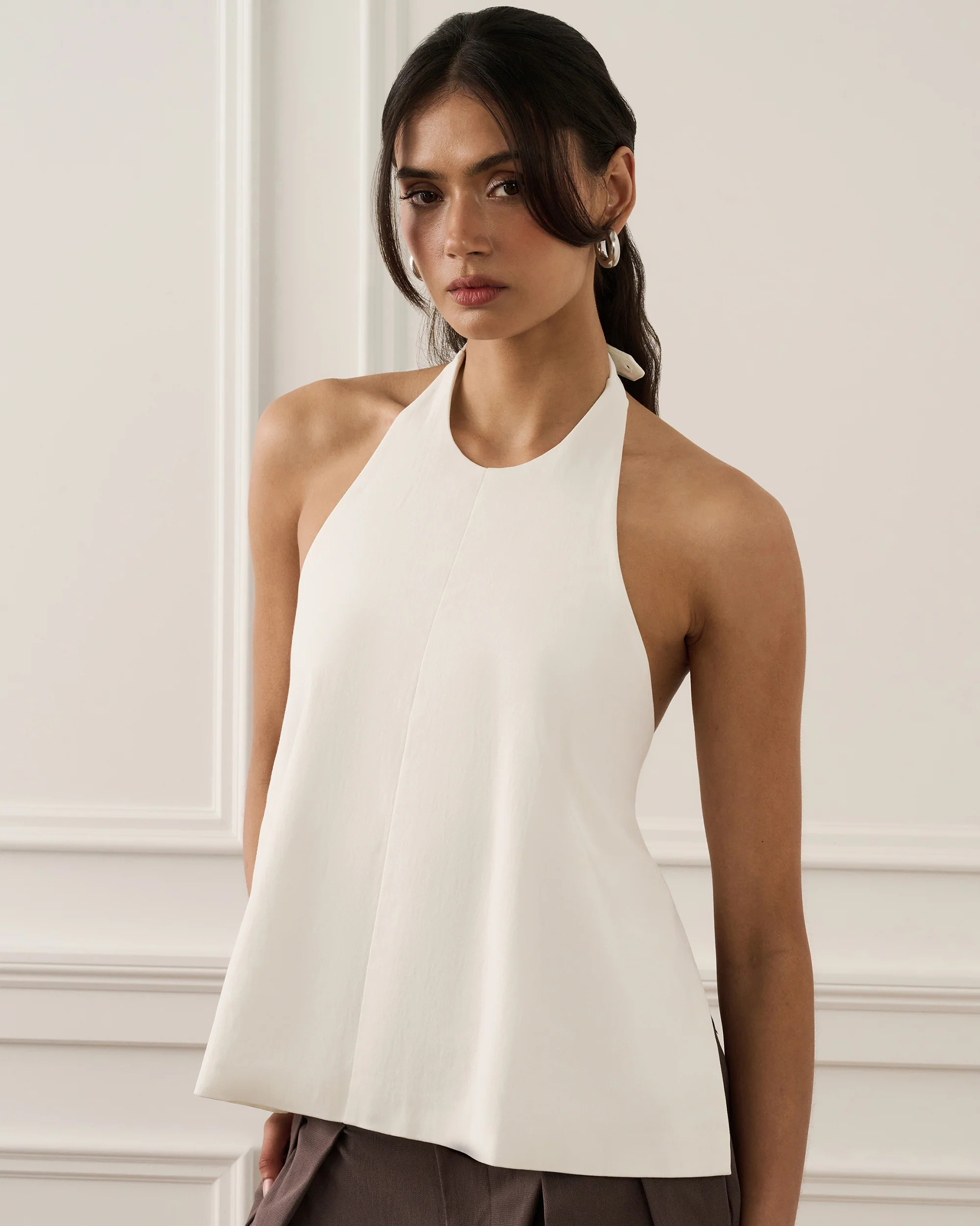 Buckle Back Halter Top | We Wore What
