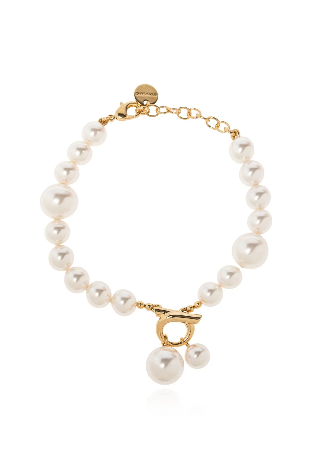 Bracciale Ferragamo Gancini decorato | Cettire Global