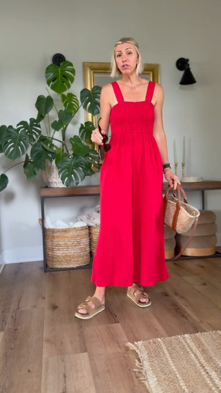 Quince jumpsuit makes the perfect vacation piece. Wear on its own or as a cover up- I’m wearing a size medium. 

#LTKSeasonal #LTKootd #LTKmomlife
