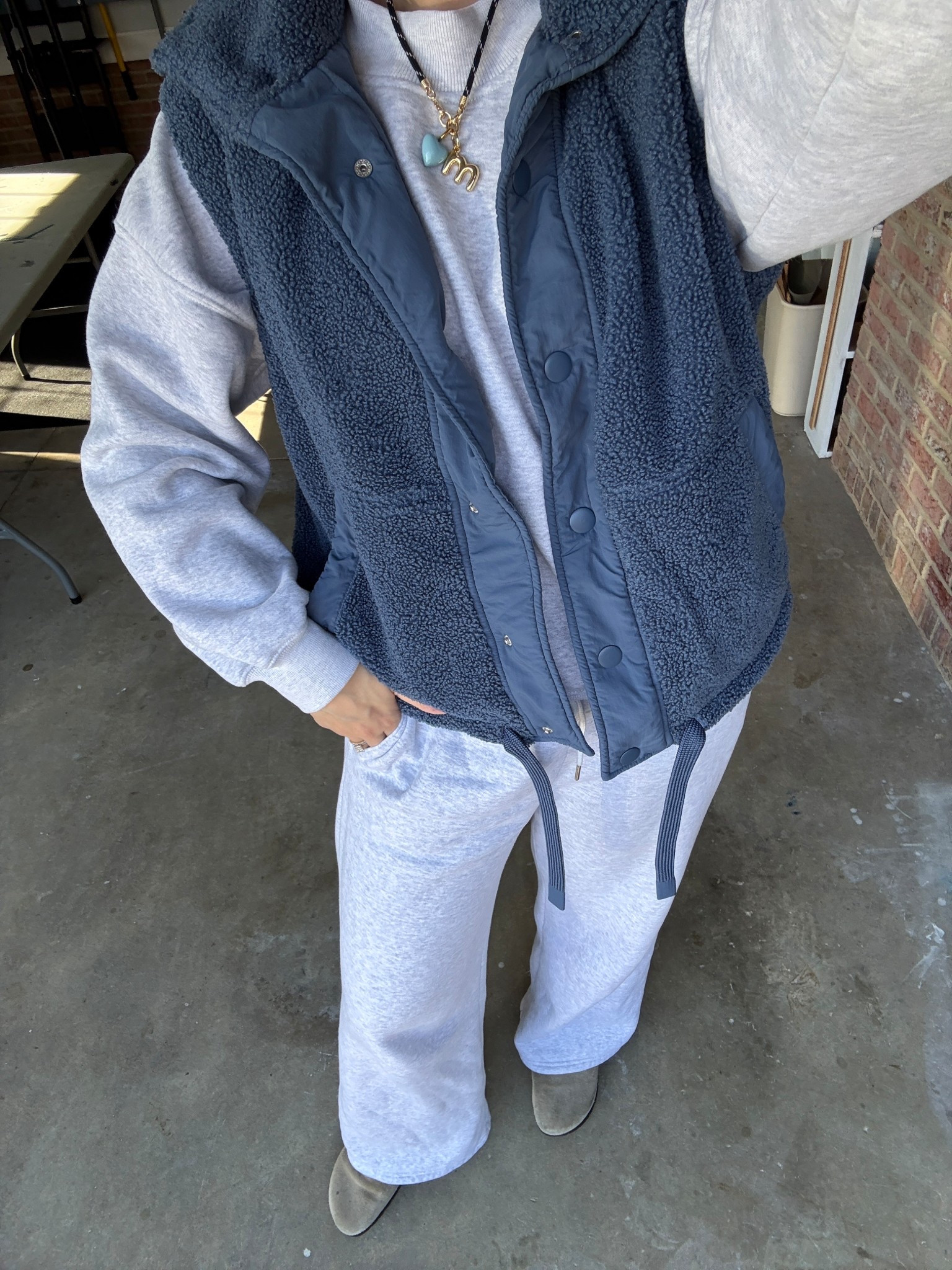 Cozy and casual ootd