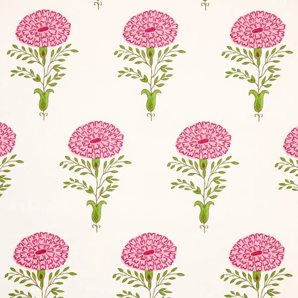 Marigold Floral Wallpaper Roll by Molly Mahon | Wayfair North America