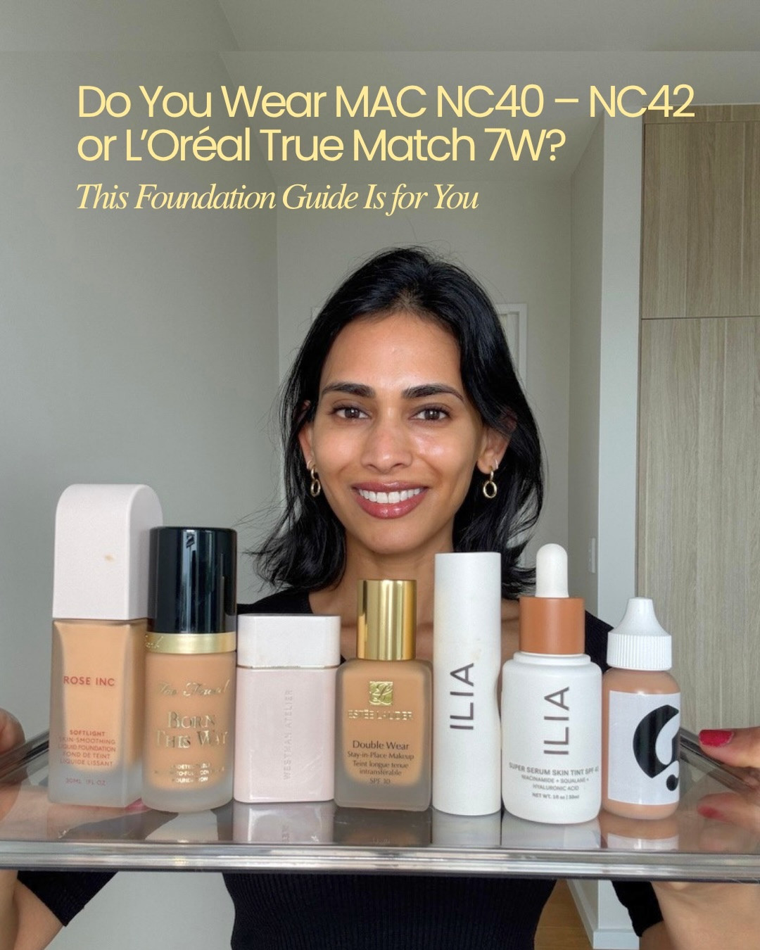 This foundation shade guide is for you if you wear MAC NC40–NC42 or L’Oréal True Match foundation in 7W

If you’re searching for foundation shades for medium-tan skin, use these as reference points to help narrow down your match.

Your perfect shade may vary depending on the formula, season and lighting, but MAC NC40, MAC NC42 and L’Oréal True Match 6.5N & 7W are my go-to foundation shade references.

Swipe to see my foundation shades, save this guide before your next makeup shop, and follow for more foundation matches, concealer shades and beauty recommendations for medium-tan complexions.

Which foundation brand should I match next?

#MACNC40 #brownskinmakeup #foundation #foundationmatch #shadetwin 

brown skin foundation shade finder, mac foundation 40 shade equivalent , mac nc 40 foundation matches, shade made foundation, foundation shade matches for MAC NC40, shade matches for MAC NC42, foundation shade matches for MAC NC42,  foundation shade matches for MAC L’Oréal True Match 7W, mac foundation 42 shade equivalent , mac nc 42 foundation matches

#LTKnewzealand #LTKbeauty