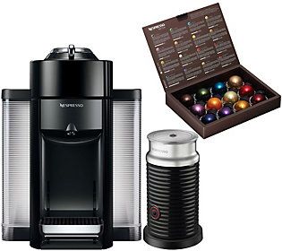Nespresso Evoluo Coffee Machine w/ Milk Frothe r by DeLonghi | QVC