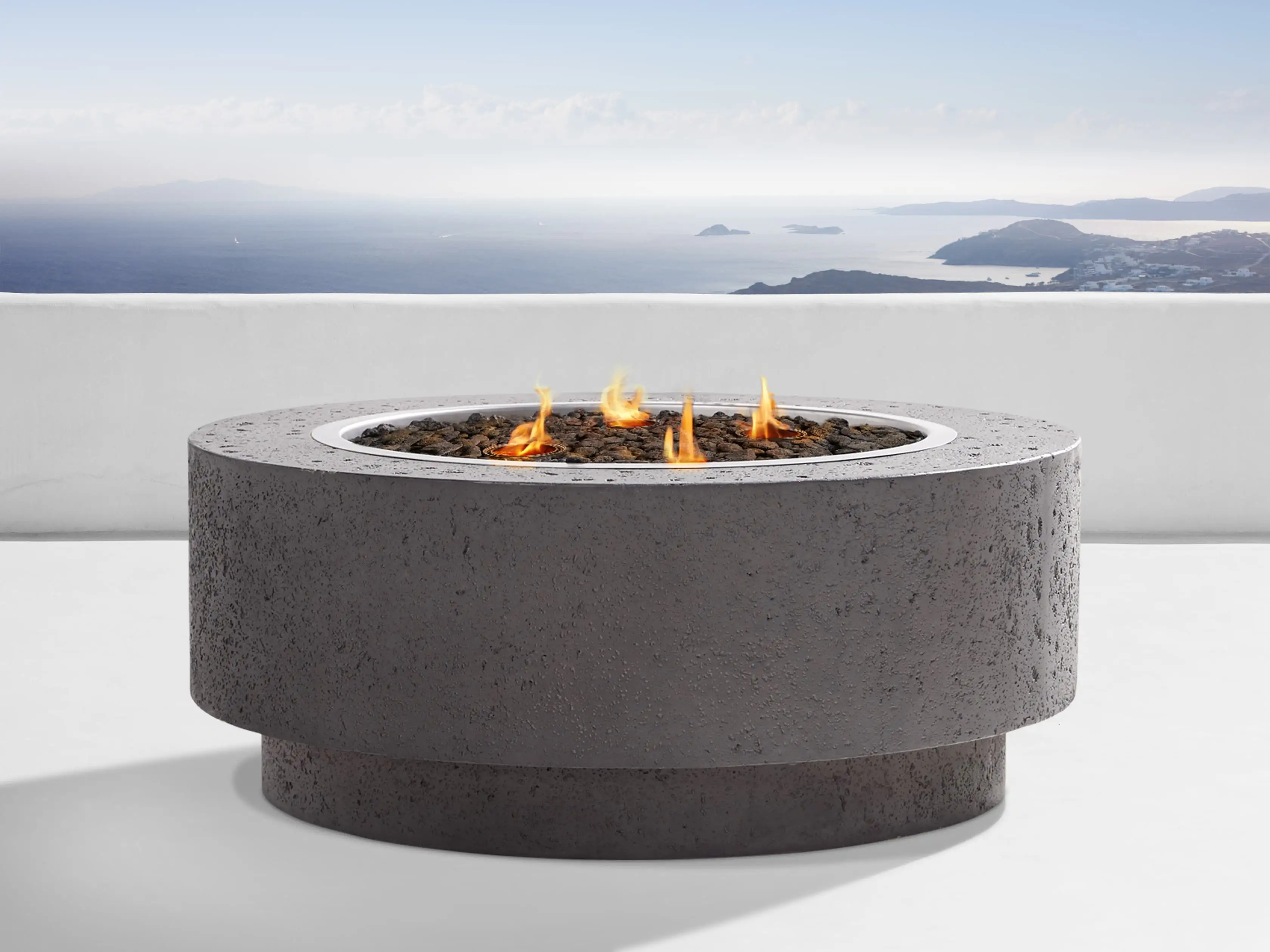 Round Propane Fire Pit | Arhaus
