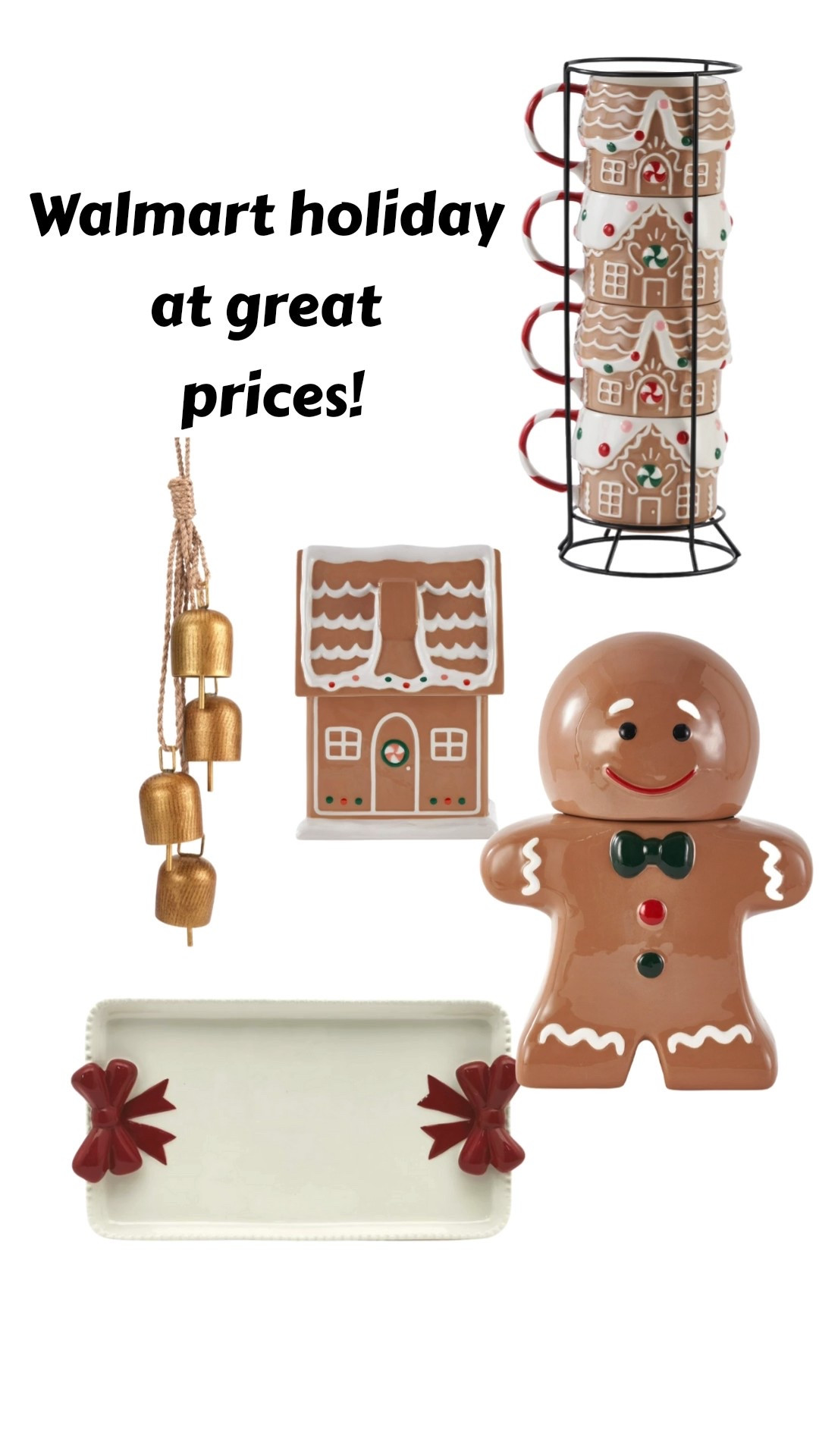 Walmart holiday home decor at great prices! These will be cute gifts for those on your gift list, too! 

#LTKCyberWeek #LTKHoliday #LTKSaleAlert