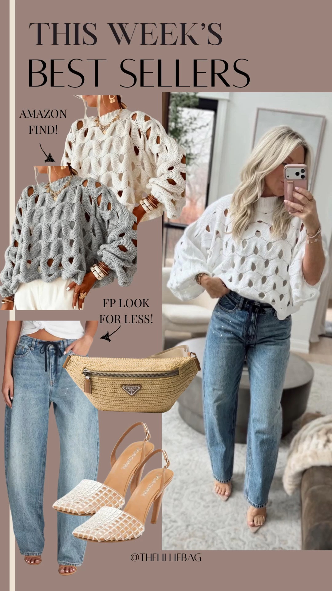 Best seller sweater and jeans!

This spring trending top is Amazon & I got so many compliments on it today🤍. Already ordering another color. Paired with these amazing Target jeans I’ve been loving lately. The fit, cut, and quality honestly remind me so much of my designer denim.🔥
All TTS. 

Denim. Spring. Spring tops. Spring outfits. 

#LTKootd #LTKSeasonal #LTKgrwm