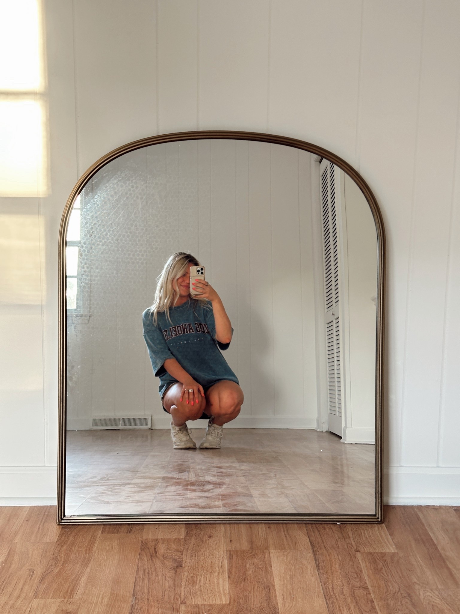 the perfect brassy arched mirror for your entryway or bathroom vanity 🪞🤩✨ 

#LTKHome