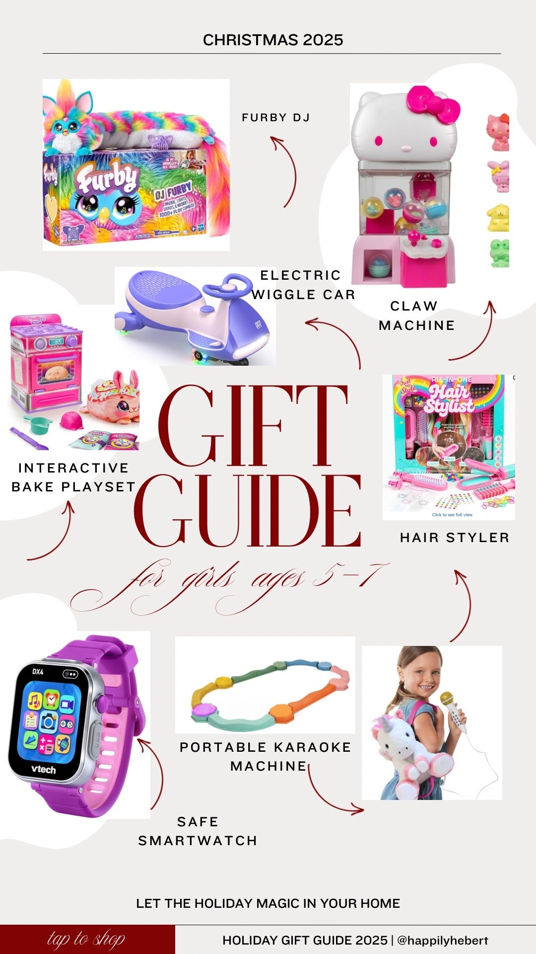 Christmas and holiday gift guide for girls ages 5-7 🎄🧑🏻‍🎄🎅🏻
Great gift ideas under $100

#LTKKids #LTKGiftGuide #LTKCyberWeek