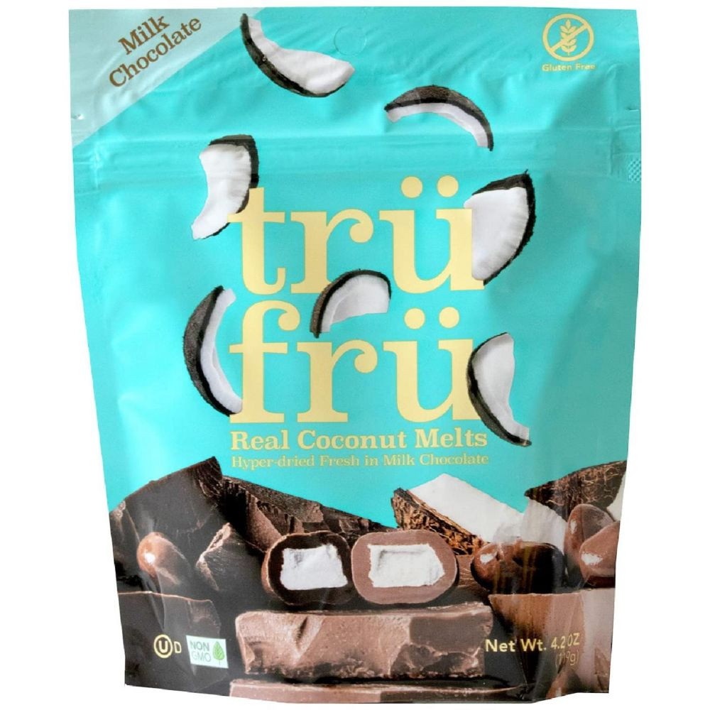 Tru Fru Milk Chocolate Melts with Real Coconut 4.2 oz, Pack of 6 | Oriental Trading Company
