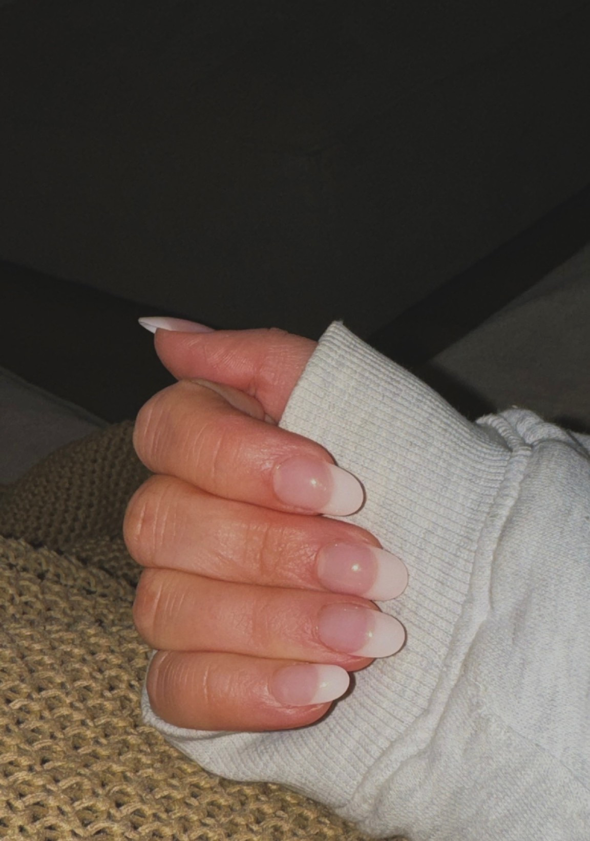 Obsessed with these nails!!! The white is under the nail so it’s more subtle I loveee. Mine are KISS SALON ACRYLIC NUDE NAILS - GRACEFUL. I got on Amazon but they’re almost out of stock. Also sell on LF

#LTKspring #LTKuk #LTKbeauty