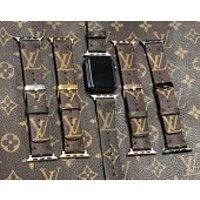 Louis Vuitton Apple watch band,LV Repurposed Handmade, Authentic Iwatch strap, 38 mm, 40 mm, 42 mm, 44 mm,Women, Men, Same Day Shipping | Etsy (US)