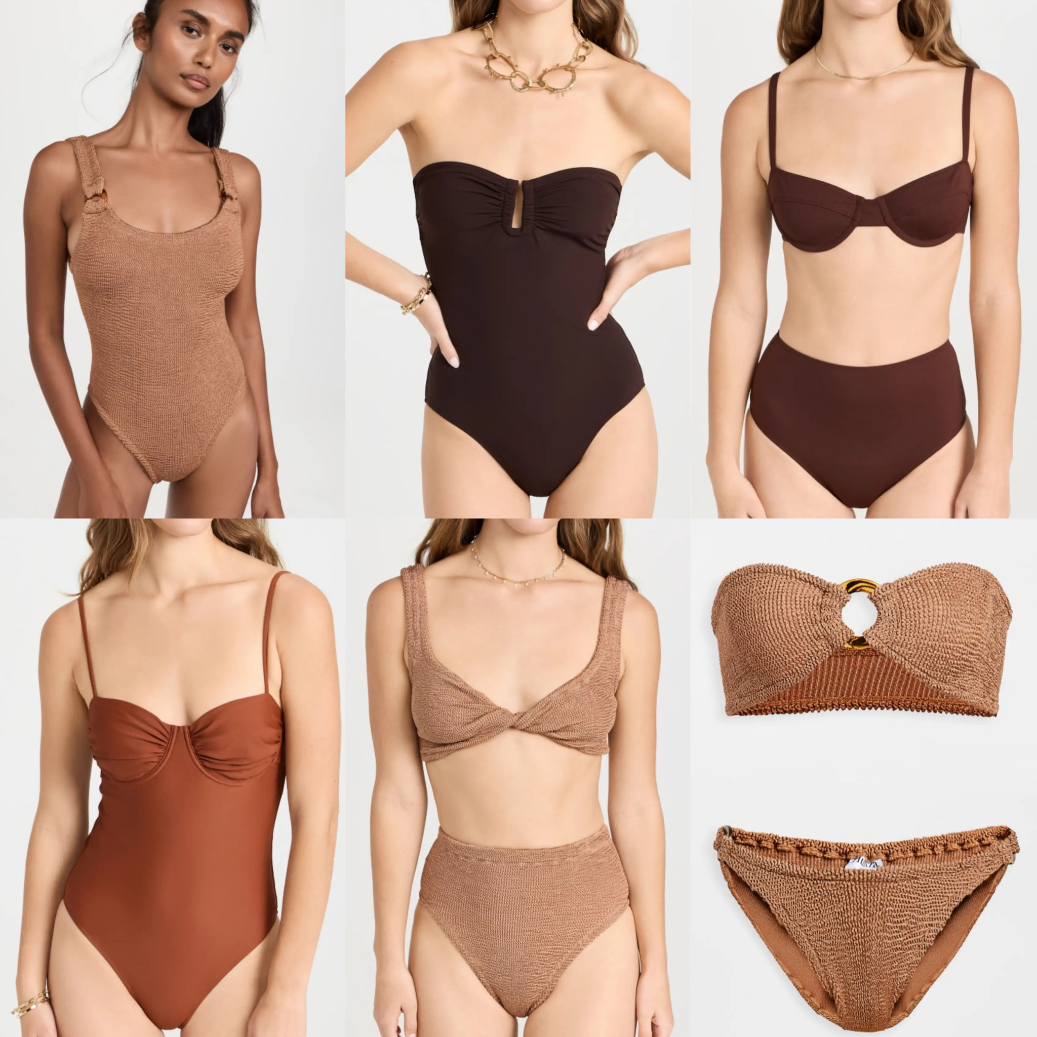 Neutral bathing suits 

#LTKover40 #LTKstyletip #LTKswim