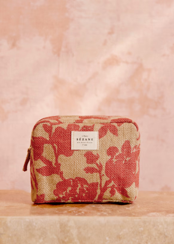 Jute Toiletry Bag | Sezane Paris